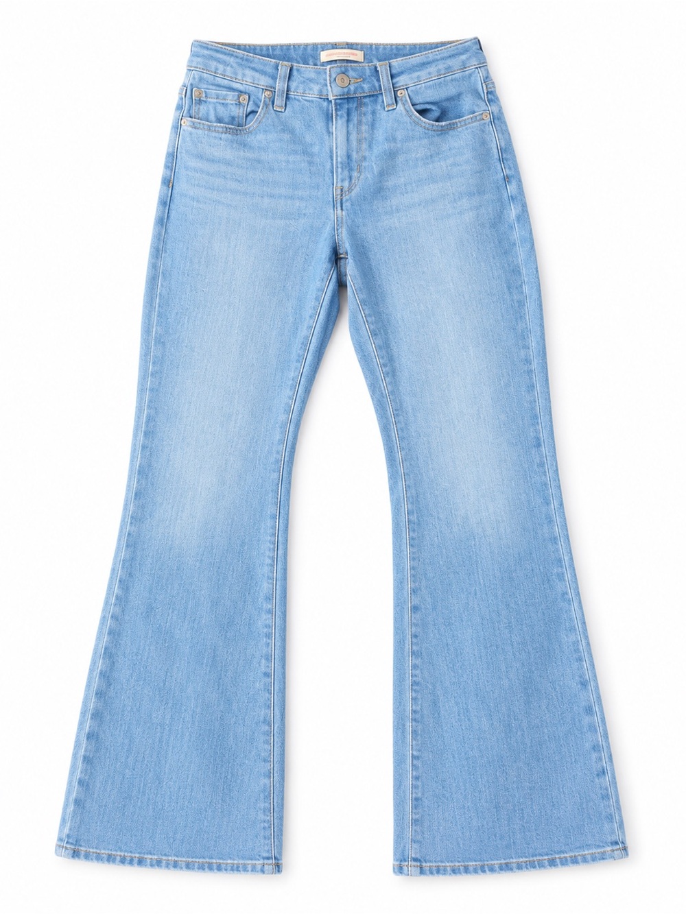 Levi’s 725 High Rise Bootcut Jeans Women’s Size 27 Light Wash Flare Denim